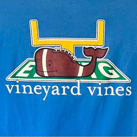 Vineyard Vines Football Tee. - Picture 3 of 5